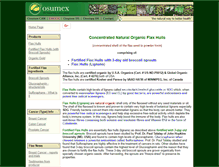 Tablet Screenshot of flaxhullignans.com